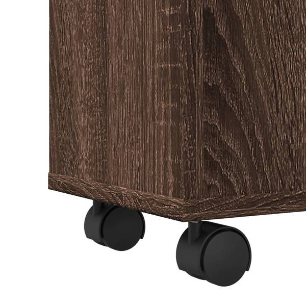 Badezimmerschrank schmal 3043020 Dunkelbraun