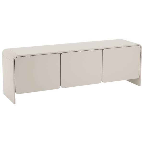 TV-Lowboard Lummo Grau - Melamin - 156 x 51 x 39 cm