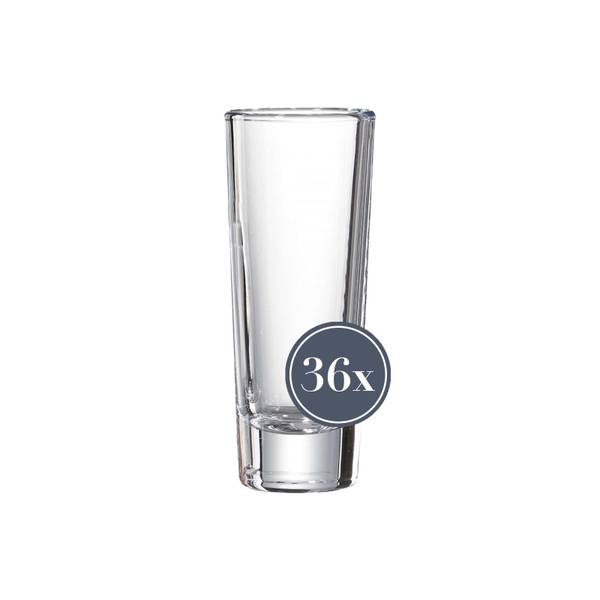Schnapsgläser Skol 36er Set Glas - 4 x 10 x 4 cm