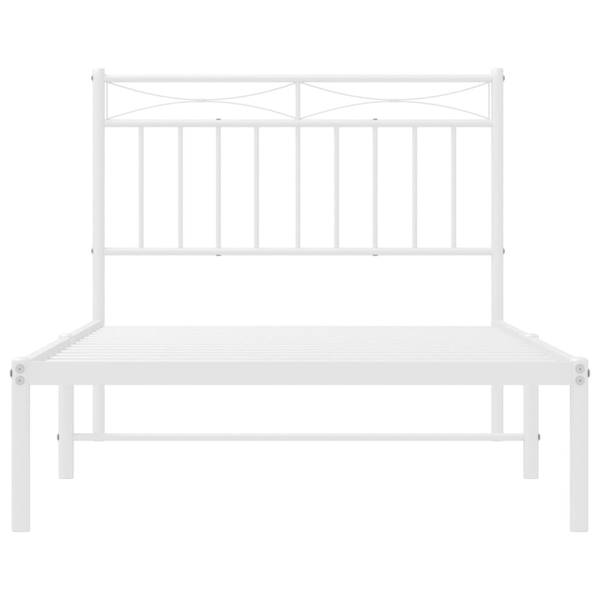 Bettgestell 3032643-1 Weiß - 105 x 196 cm