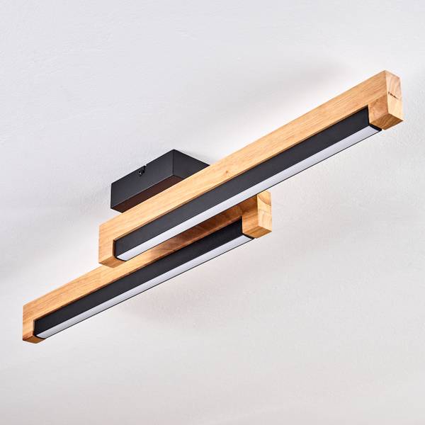 Deckenleuchte Minturno Weiß - Aluminium - PVC - 13 x 9 x 70 cm