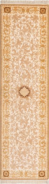 Tapis de passage Darya CCCXCVI Marron - Laine - 81 x 1 x 302 cm