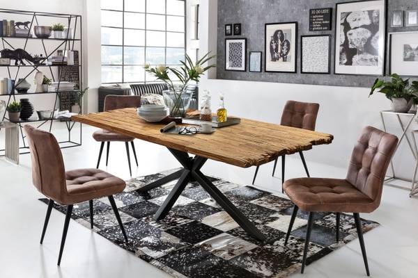 TABLES & CO Tisch DLXXIX Breite: 220 cm - Schwarz