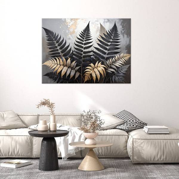 Wandbild Pflanzen 120 x 80 cm