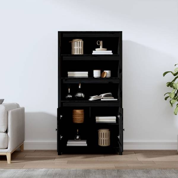 Highboard DE7811 Schwarz