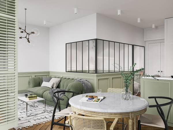 Glaswand BAYVIEW 150 x 210 cm