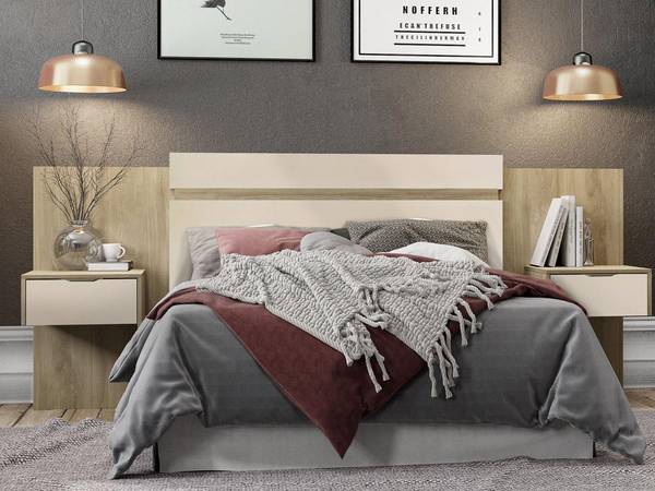 Tête de lit PARATI Beige - Crème