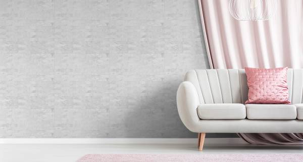 Papier Peint marbre pierre brique Gris - Papier - 53 x 1000 x 1000 cm