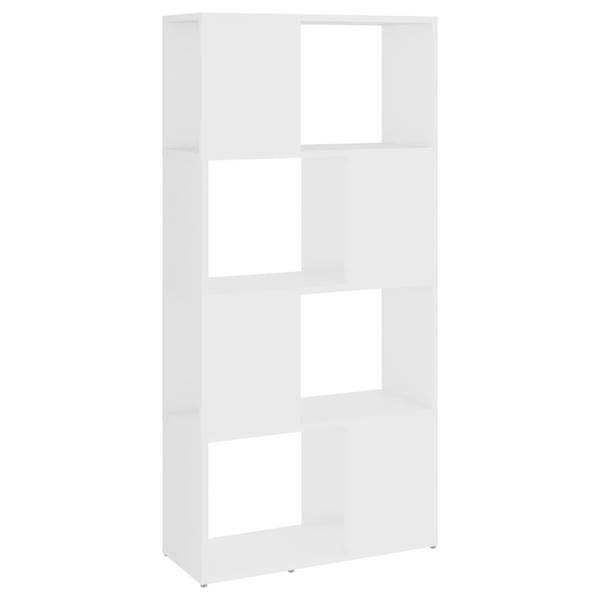 Bücherschrank 3008348-2 Weiß - Holzwerkstoff - 60 x 124 x 24 cm