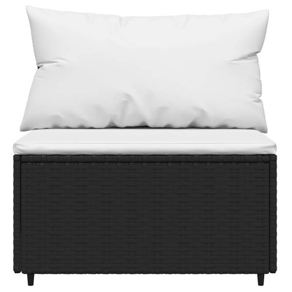 Garten-Lounge-Set 3029629-1  (3-teilig) Schwarz - Weiß