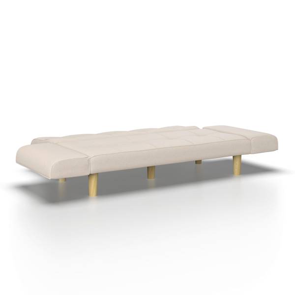 Schlafsofa MIRIAM Beige - Textil - Holz teilmassiv - 176 x 71 x 85 cm