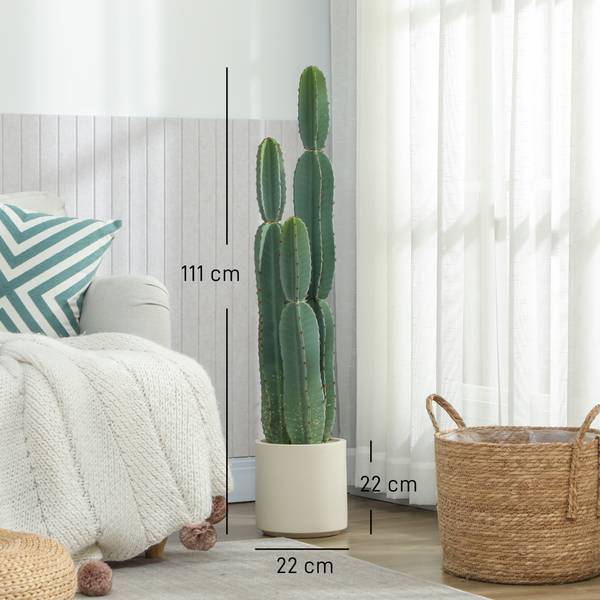 Kunstpflanze 83C-206V00GN Grün - Kunststoff - 25 x 111 x 25 cm