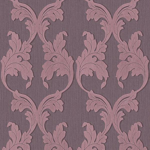 Textiltapete 956285-GU Violett - Fleece - 53 x 1005 x 1 cm