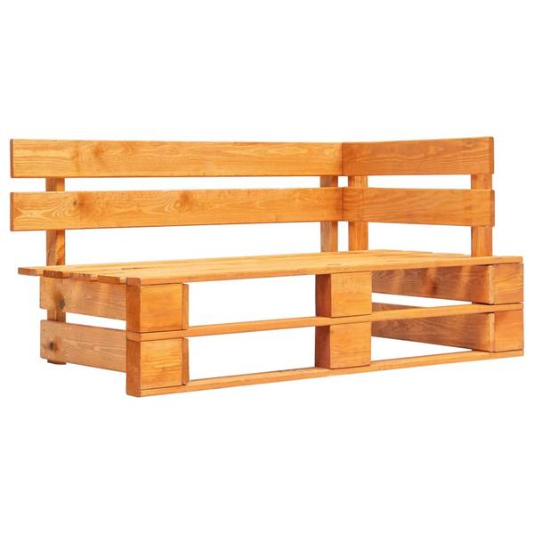 Palettenbank 297703 Braun