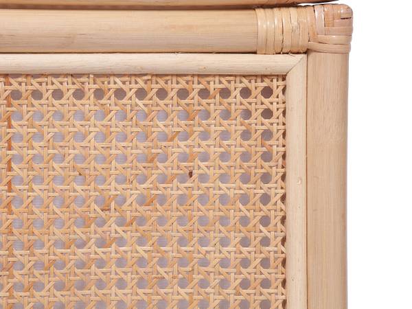 Wäschekorb CALYMA Beige - Rattan - 45 x 56 x 33 cm