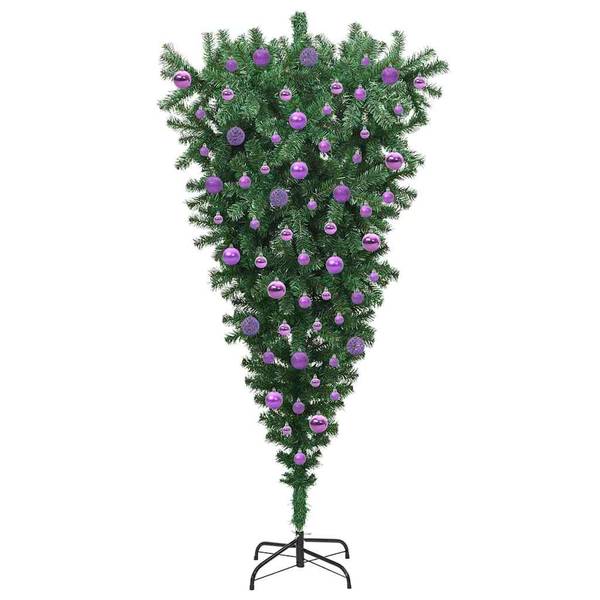 Künstlicher Weihnachtsbaum 3009454-4 Grün - Violett