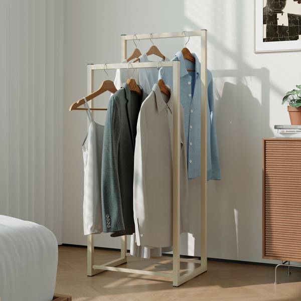 Kleiderständer Holtalen Beige