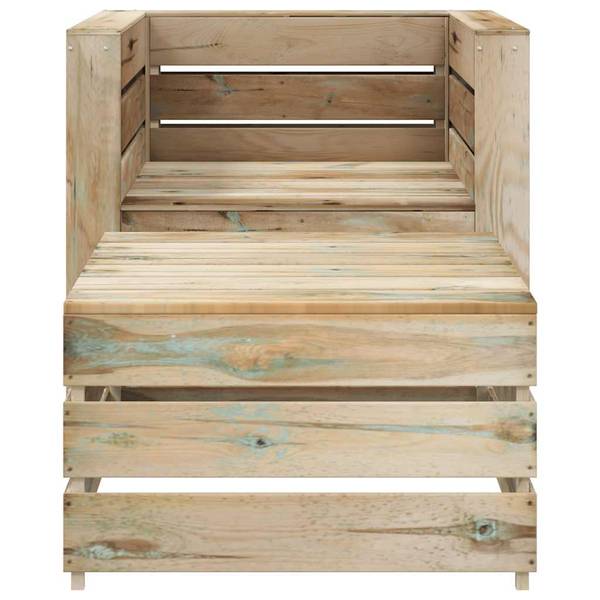 Garten-Lounge-Set 3011726-4 (2-teilig) Braun - Kiefer - 60 x 37 x 62 cm