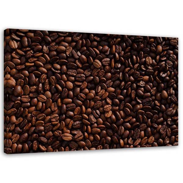 Wandbild kaffeebohnen pflanzen natur 90 x 60 cm