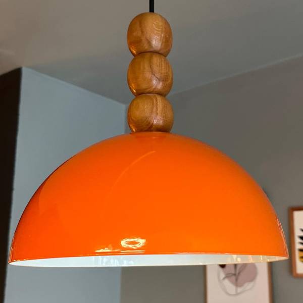 Pendelleuchte WMPYimpi Orange - Metall - 30 x 30 x 30 cm