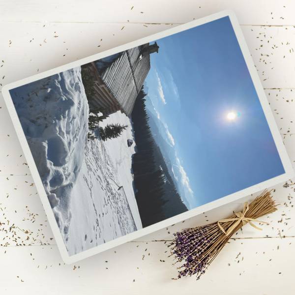 Aufbewahrungsbox Photo Weiß - Holz teilmassiv - 30 x 14 x 40 cm