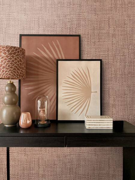 Tapete 348054 Pink - Papier - 50 x 900 x 50 cm