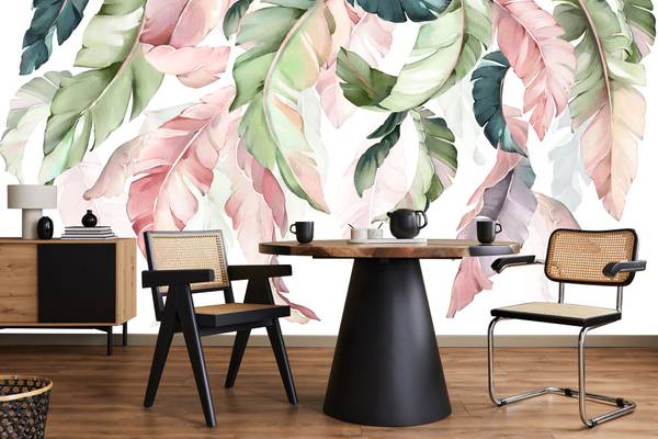 Papier Peint FEUILLES Plantes Nature 270 x 180 x 180 cm