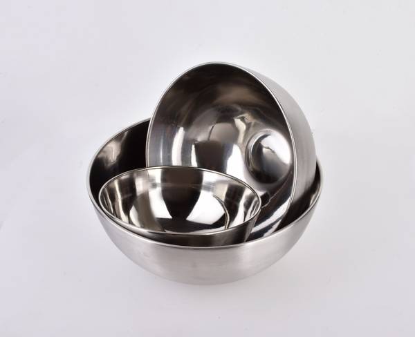 Schale BASIC KICTHEN Silber - Metall - 13 x 6 x 6 cm
