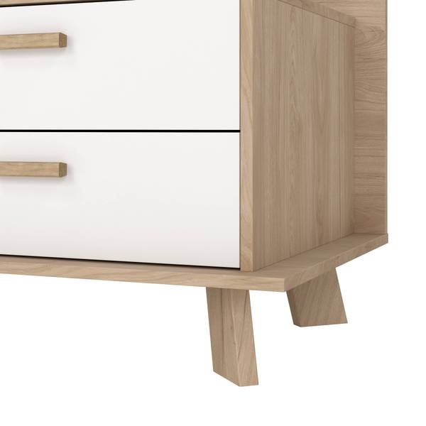 Meuble TV Eloise Marron - Bois manufacturé - 182 x 62 x 51 cm