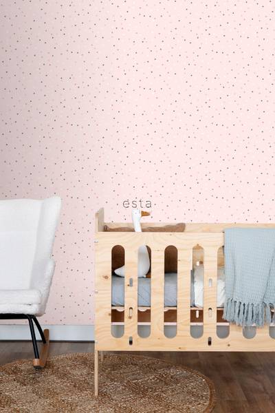 Tapete 139051 Pink - Fleece - 53 x 1005 x 53 cm