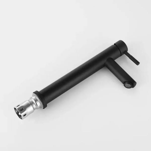 Waschtischarmatur Céphise 4556 Schwarz - Messing - 11 x 20 x 11 cm