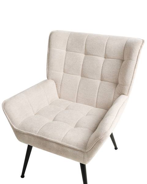 Fauteuil BELLINGMO Beige - Noir