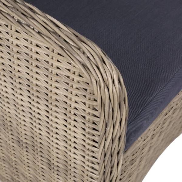 Garten Essgruppe  44149 (3-teilig) Braun - Polyester - Stahl - 50 x 60 x 50 cm