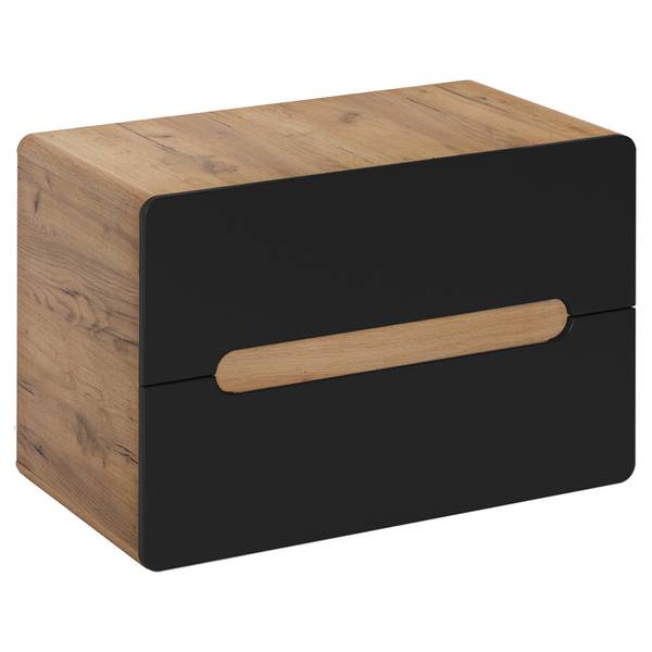 Badmöbel-Set NEW-LUTON-89 4er-Set Grau - Holzwerkstoff - 180 x 200 x 46 cm