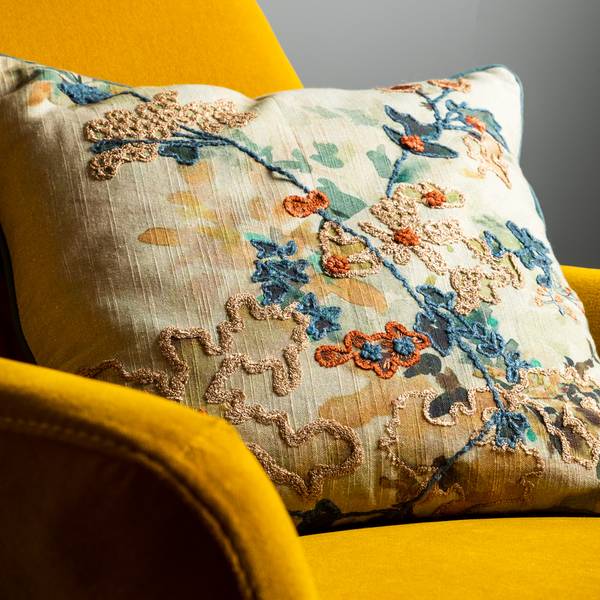 Dekokissen Florette Baumwollstoff - 45 x 45 x 10 cm
