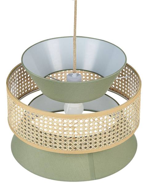 Lampe suspension LUYANO Vert - Vert clair - Bleu pétrole