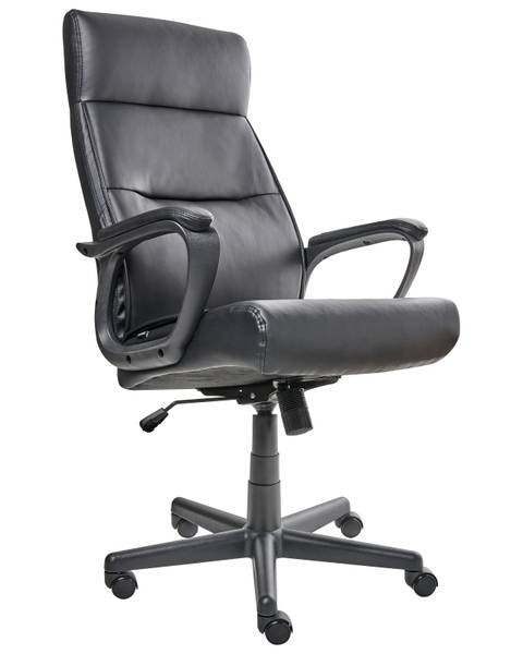 Chefsessel GURU Schwarz - Kunstleder - 65 x 114 x 73 cm