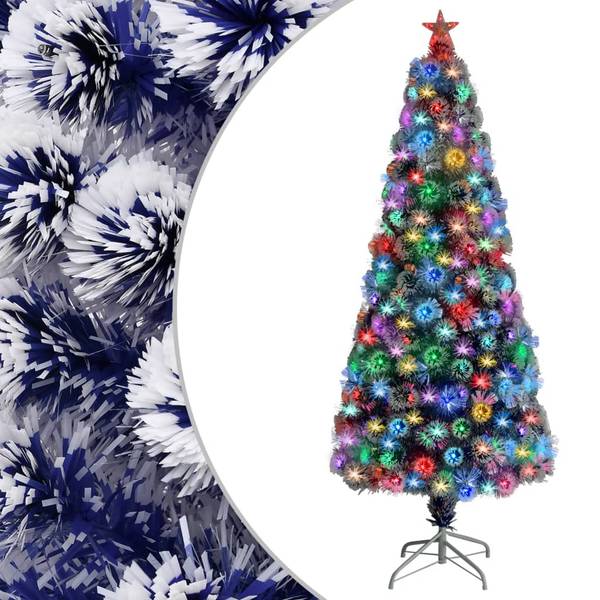 Künstlicher Weihnachtsbaum 3009490_3 Blau - Stahl - PVC - 80 x 180 x 80 cm