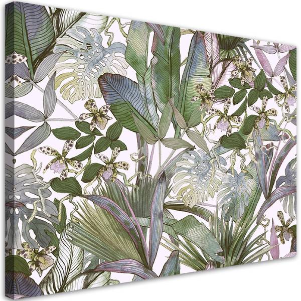 Canvas schilderij Planten 60 x 40 cm