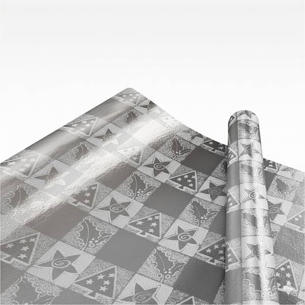 Geschenkpapier PAPERHIT Grau - Papier - 57 x 57 x 2500 cm