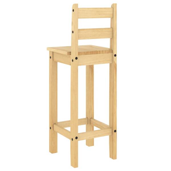 Bar-Set 5er Set XT2380 Braun - Massivholz - 57 x 101 x 112 cm