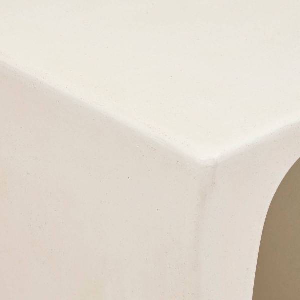 Meuble bas CHESNI Blanc - Bois manufacturé - 36 x 61 x 137 cm