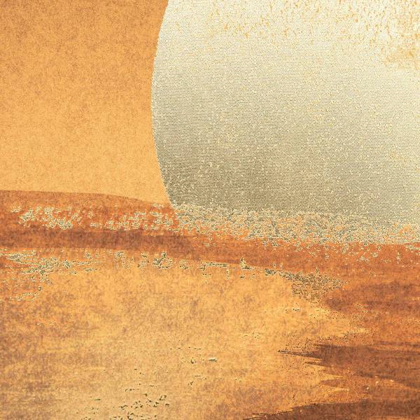 Tuch SOLEIL Orange - Holzwerkstoff - 2 x 90 x 60 cm