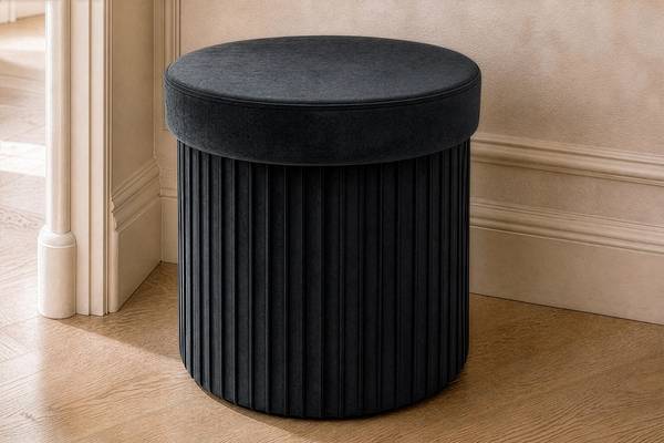 Sitzhocker ÉLAN Schwarz