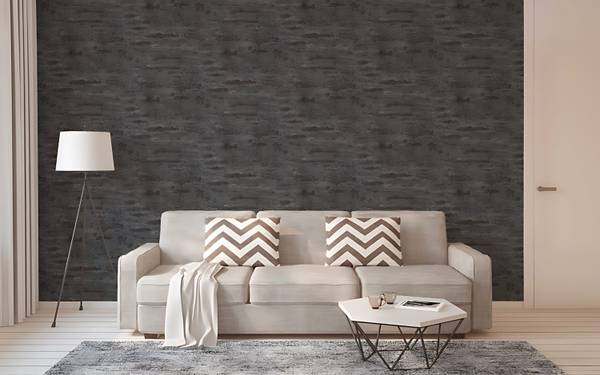 Vliestapete 374154-GU Schwarz - Kunststoff - 53 x 1 x 1005 cm