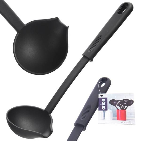 Schöpfkelle 144903 Schwarz - Kunststoff - 9 x 6 x 29 cm