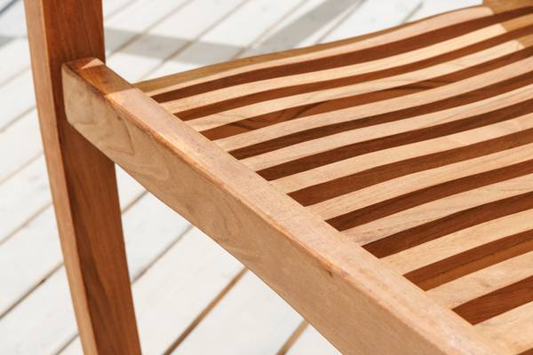 Gartenstuhl EMPIRE TEAK Braun - Teakholz - 57 x 90 x 65 cm