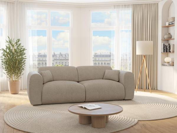 Schlafsofa POGNI Weiß