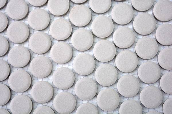 Mosaikfliesen CU K217 Grau - Keramik - 32 x 32 x 32 cm
