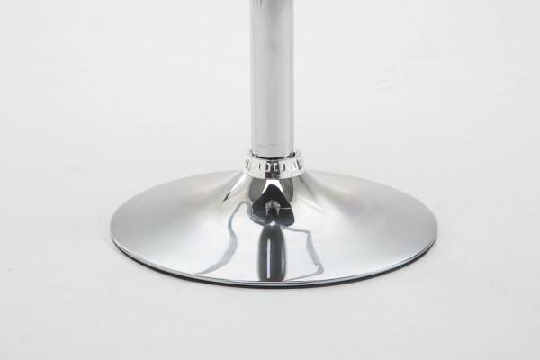 Barhocker Shanghai Hellgrau - Silber
